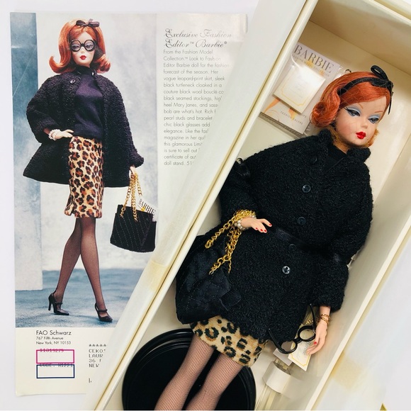 ❣️FAO FASHION EDITOR BARBIE MIB - Picture 7 of 17